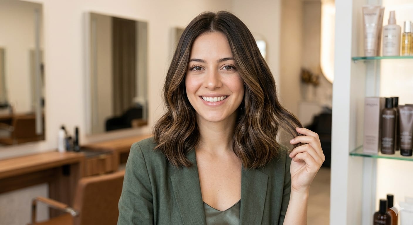 Cabelo depois do procedimento